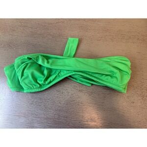 green J CREW swimsuit top size medium